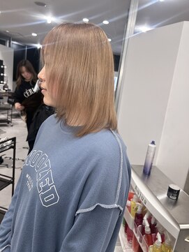 キング(K!ng) 縮毛矯正髪質改善ハイライトレイヤーカット枚方美容室エクステ