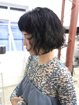 ボウ(BOW) ボブ×パーマ