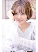 大人可愛い小顔マッシュショート