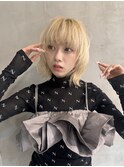 H【eitf】　原宿　表参道　ブロンドボブ/ハイトーンボブ