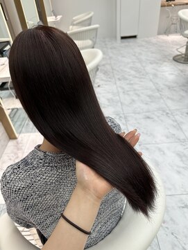 ロンドルピナス 小倉(Lond Lupinus) ブルーブラック/ワイドバング/美髪のススメ/外ハネボブ/北九州