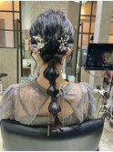 【Feria】 編みおろしアレンジ  福田沙也加