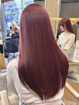 サンク 原宿 表参道(cinq) ★ハイトーンダブルカラーミルクティーグレージュピンクベージュ