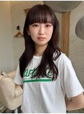【farfara】ロングレイヤー/ゆるカール(問屋町テラス)大島結衣