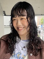 ロングパーマ/パーマ/くるくる/原宿/渋谷