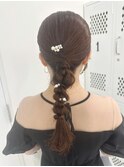 《sheer /稲葉》#ヘアセット#タイトあみおろし