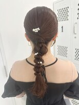 シアー(sheer)&nbsp;《sheer /稲葉》#ヘアセット#タイトあみおろし