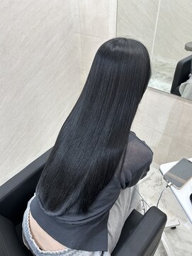 ミヨン なんば店(miyon) 【miyon】韓国レイヤーカット×暗髪カラー×髪質改善