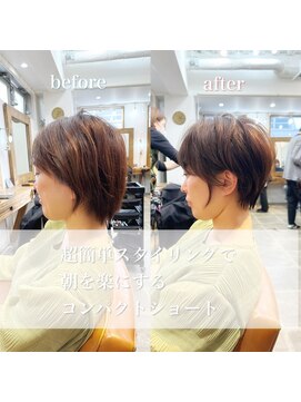 ニューラインギンザ(New-Line 銀座) マッシュショート(金子涼)