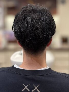 スカイ 亀戸店 (sky) ハイライト/マッシュパーマ/アッシュブラック<理容室>[亀戸]