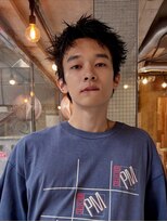 ヒュージ 三軒茶屋(huge)&nbsp;スパイキーショート/ニュアンスパーマ/メンズカット/メンズ