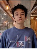 スパイキーショート/ニュアンスパーマ/メンズカット/メンズ
