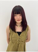 韓国風レイヤーカット髪質改善ダブルカラーハッシュカット