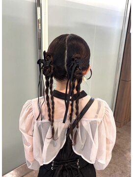 エイチ 梅田(H) マッシュウルフ50代髪型ミディアムレイヤーボブショートウルフ