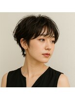 スープレックス ヘアーデザイン(SOUPREX HAIR DESIGN) マッシュショート ニュアンスパーマ 20代 30代 40代 50代 60代