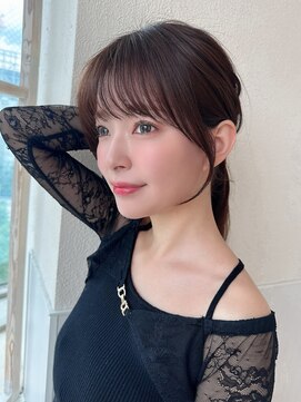 アフロート 大阪(AFLOAT) 【20代30代の前髪顔まわり◎】今っぽい 顔まわりでイメチェン♪