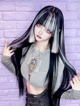 原宿カワイイ人気サロン★最高級人毛エクステが大好評！種類豊富で原色もナチュラルも理想のstyleが叶う♪
