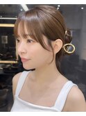 韓国レイヤー/韓国風/ボブ/髪質改善/黒髪/ブリーチなし〔池袋〕