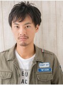 30代40代前髪パーマアースカラーワイルドメンズカットZ南越谷!