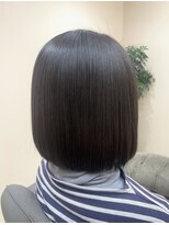 アンジュール ラナリア(1//jour LanaRia)&nbsp;縮毛矯正で乾かしただけで決まる【ツヤボブ】