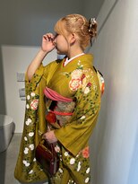 クレヘアー(CLE' HAIR)&nbsp;成人式　振袖ヘア