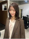 レイヤー　顔まわり　レイヤーカット　髪質改善　福岡美容室