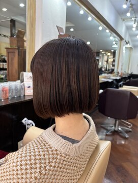 シャンプーボーイアネックス(SHAMPOO BOY Annex) 大人可愛いボブ20代30代40代セミロング◎長崎/佐世保