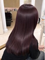 ヘアーサロン リアン 熊谷2号店(hair salon Rien)&nbsp;艶感カシスレッド♪