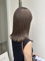 ソア(soa) ブリーチなしWカラーで透明感たっぷりカラー◎