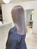 チェレ ブラン 堺東店(Chere brun) パールラベンダー×ラベンダーグレージュ×髪質改善カラー