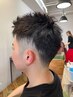 【メンズカット】　マッシュ/ビジネスショートまで◎