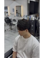 ショット 高槻(SHOT) 曲がる縮毛矯正長めのスタイル