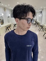 モト 船橋(moto) 韓国ヘアメンズダウンパーマ×束感ショート【船橋】