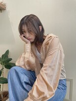 シアアルン 新小岩店(SHEER alun)&nbsp;◆ 【夏のお洒落】ベージュ×外ハネボブ×オージュア【新小岩】