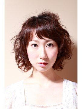 シシ ヘアーデザイン(sisi hair design) 黄金バランスひし形立体ウェーブ