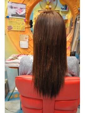 エクステ美容室 セクション 横浜石川町(SECTION) ショートボブにエクステ