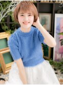 *+COVER HAIR+*…束感あるひし形シルエットショートa