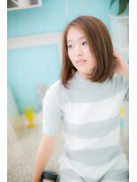 ミック ヘアアンドビューティー 大山店(miq  Hair&Beauty)&nbsp;シンプル可愛い☆好感ストレート