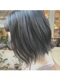 “大人かわいい bob ヌーディーカラー ハイライト”中西英美子
