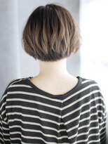 ヘアメイク ナル(hair make nalu) 透け感バングのふんわりカール