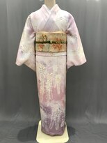 セットサロン フルール(Fleur)&nbsp;正絹訪問着No.17/【薄紫】