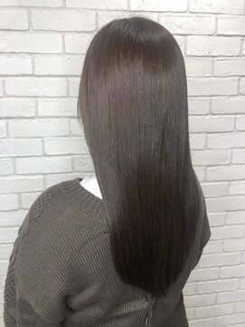 リコ バイ ルート(Lico by Route) ダークベージュアッシュカラー/30代/40代/50代