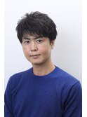 無造作パーマスタイル
