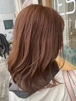 エス ハート オブ ヘアー 名東店(Heart of HAIR)&nbsp;【ES 佐藤】 Spring Style #29 ピンクベージュエギョモリボブ