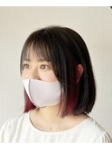 ボブ・ダブルカラー
