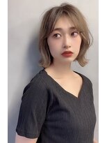 アイユー(ii+U)&nbsp;インスタ【chokihara】大人かわいい センターパート ボブ