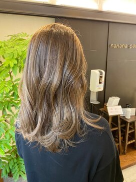 ナナナパレナ 梅田店(nanana parena) ゆる巻き風デジタルパーマ×髪質改善×パーマ×韓国風パーマ♪