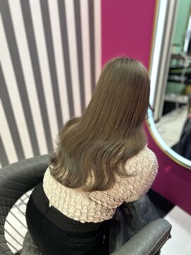 ルフレ 新宿本店1st(Reflet) お客様カタログ＃新宿髪質改善ブリーチハイトーンエクステ韓国