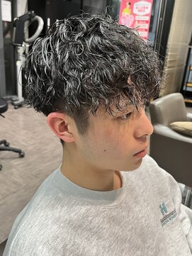スタイル スマート サロン(STYLE smart salon) STYLE藤沢メンズマッシュ黒髪刈り上げツイストスパイラルパーマ
