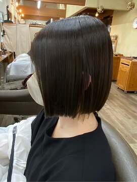 リアンヘアデザイン(Lian hair design) ストレートボブ/セミショート/髪質改善